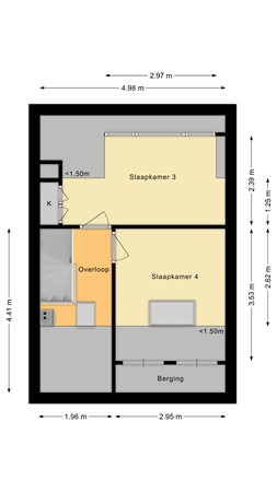 Floorplan - Speerdistelveld 23, 3448 EK Woerden